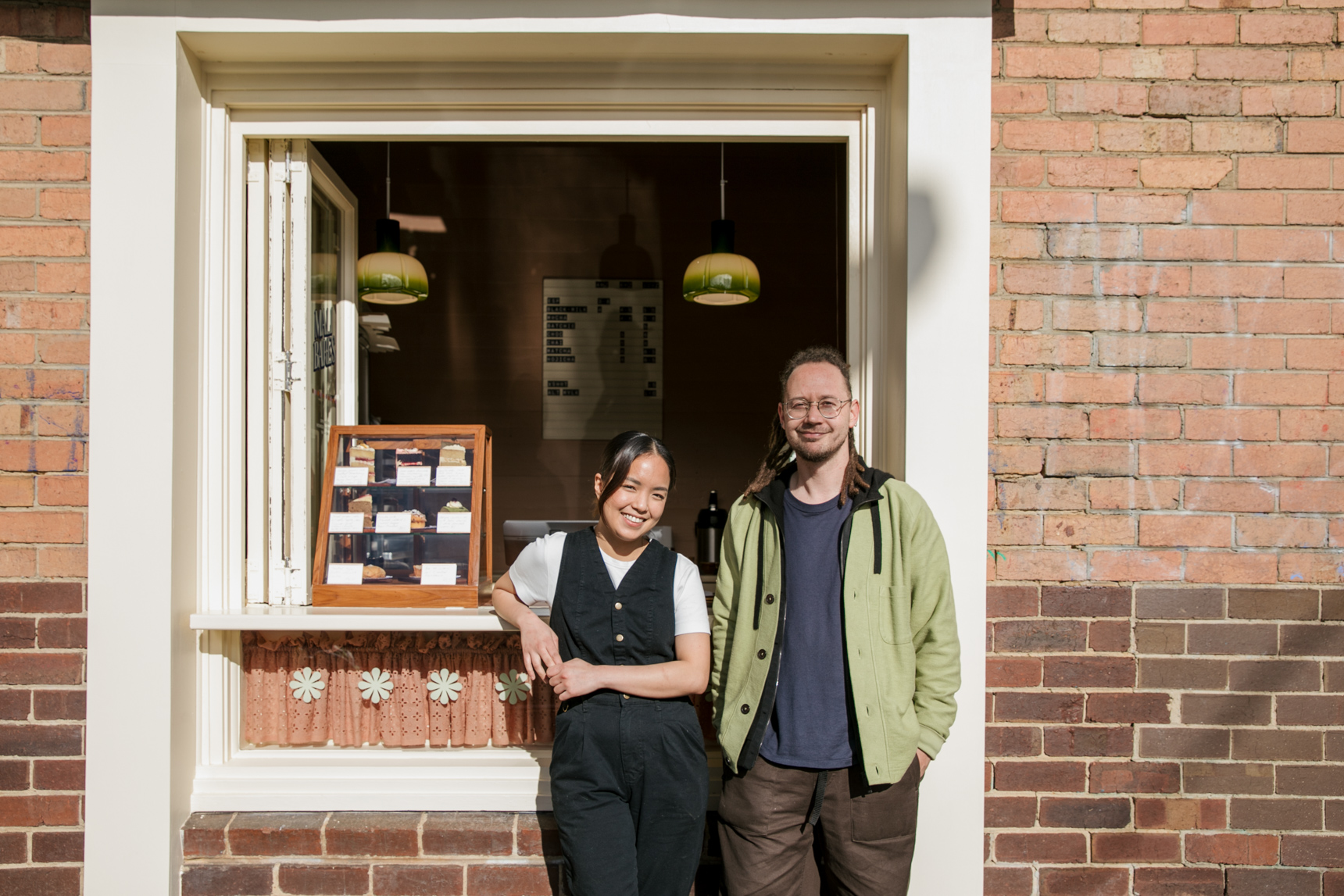 Mali Bakes pastry chef Patchanida Chimkire and partner Luke Whitten, Fitzroy | Photography: Amy Hemmings
